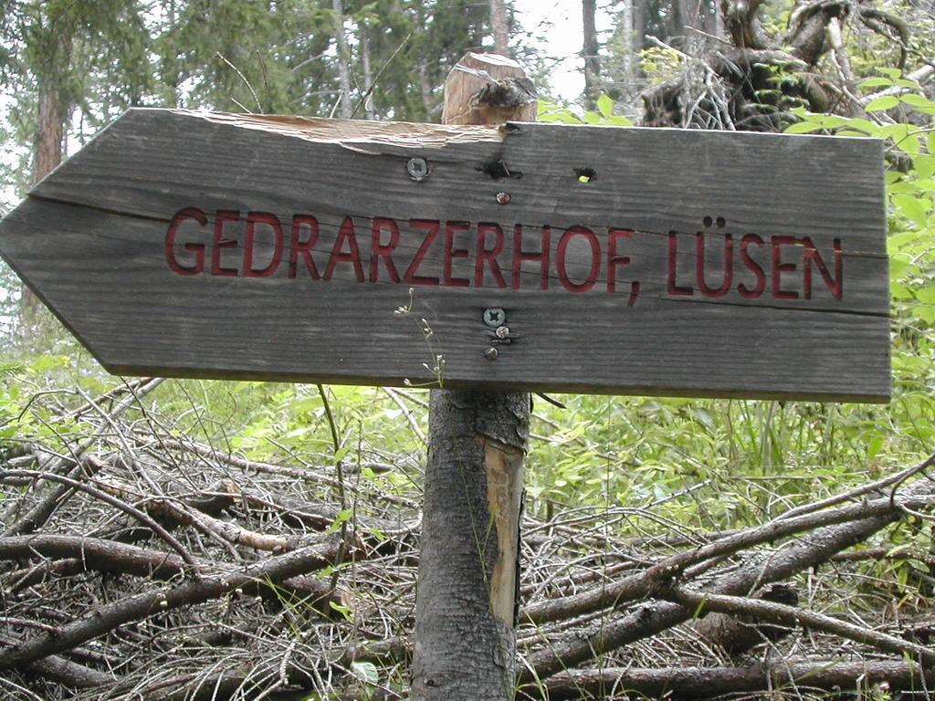 Апартаменты Gedrarzerhof Лузон Экстерьер фото